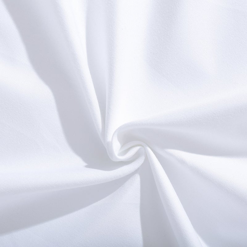 EVOLIVE غطاء وسادة جسم من الألياف الدقيقة فائقة النعومة Evolive 21"x54" مع إغلاق بسحاب مخفي (غطاء وسادة جسم 21"x54"، أبيض) - Image 4